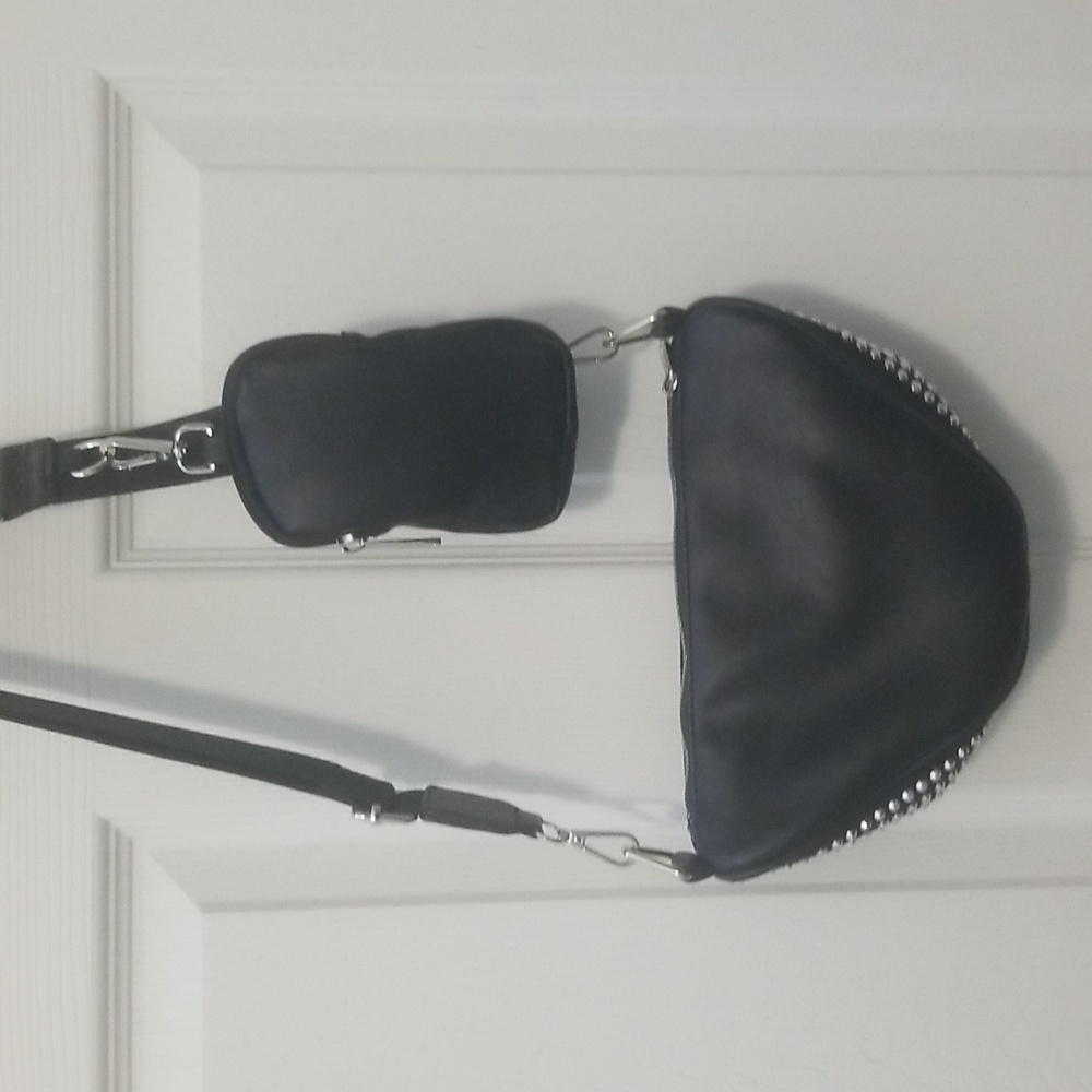 Rhinestone studded Crossbody & Pouch NWOT - Picture 4 of 6